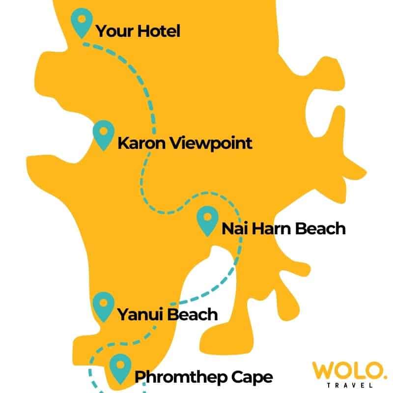 Phuket Beaches Experience Phuket Beaches Experience Itinerary